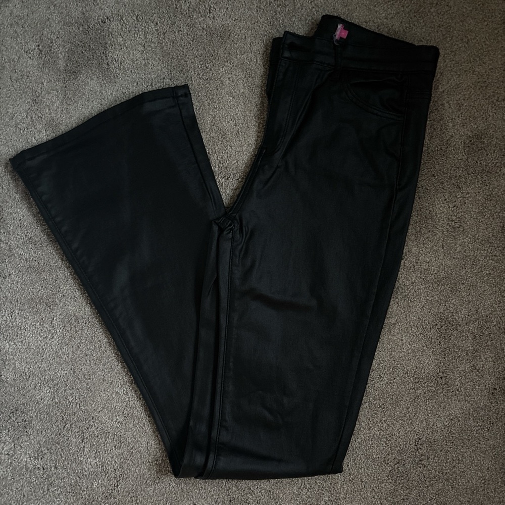 Black Flared Pants Barley Worn